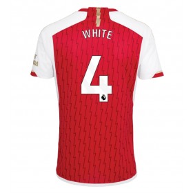 Arsenal Ben White #4 Hemmakläder 2023-24 Kortärmad